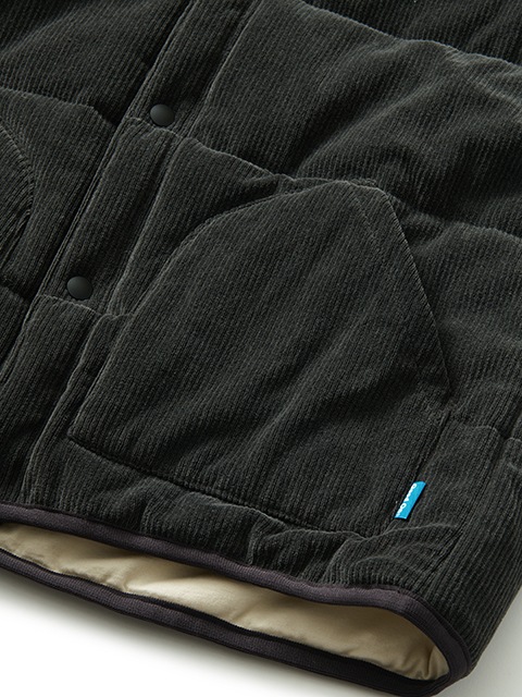 ニットコーデュロイ×光電子 ポカポカベスト [2025 Fall/Winter]