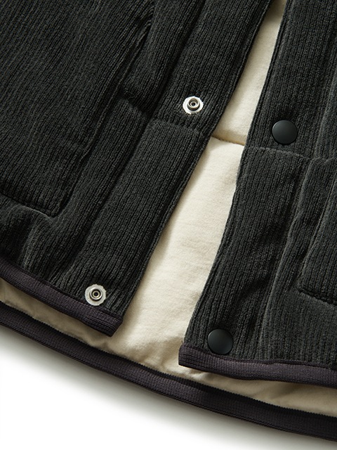 ニットコーデュロイ×光電子 ポカポカベスト [2025 Fall/Winter]