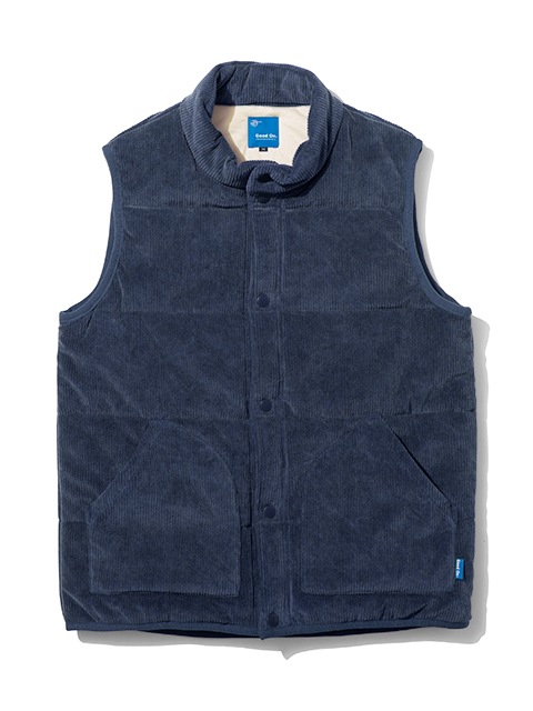 ニットコーデュロイ×光電子 ポカポカベスト [2025 Fall/Winter]