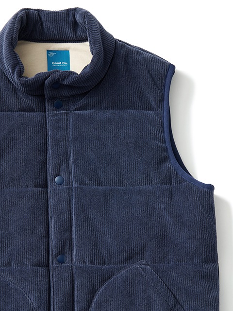 ニットコーデュロイ×光電子 ポカポカベスト [2025 Fall/Winter]