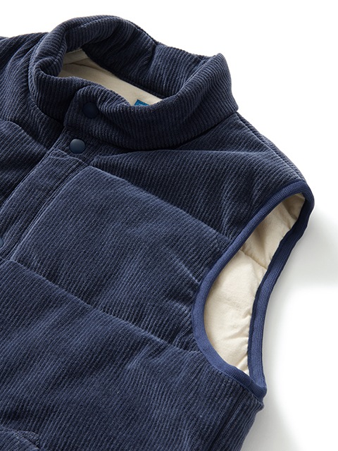 ニットコーデュロイ×光電子 ポカポカベスト [2025 Fall/Winter]