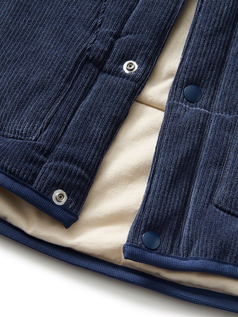 ニットコーデュロイ×光電子 ポカポカベスト [2025 Fall/Winter]