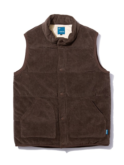 ニットコーデュロイ×光電子 ポカポカベスト [2025 Fall/Winter]