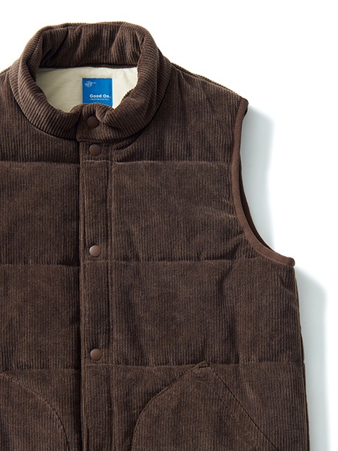 ニットコーデュロイ×光電子 ポカポカベスト [2025 Fall/Winter]