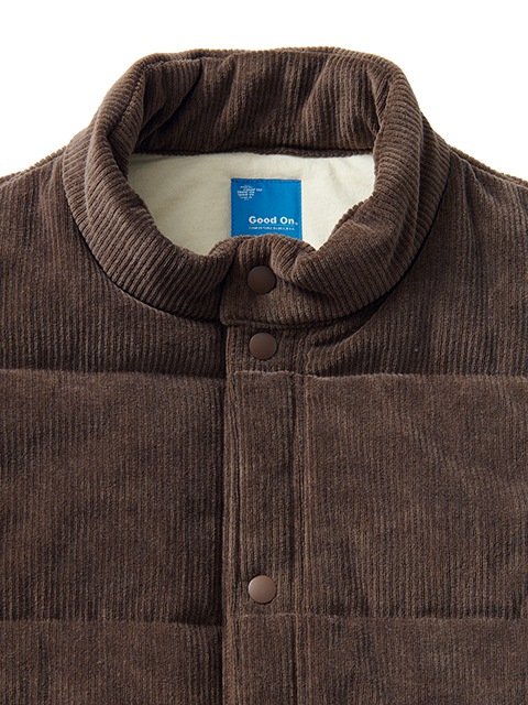 ニットコーデュロイ×光電子 ポカポカベスト [2025 Fall/Winter]