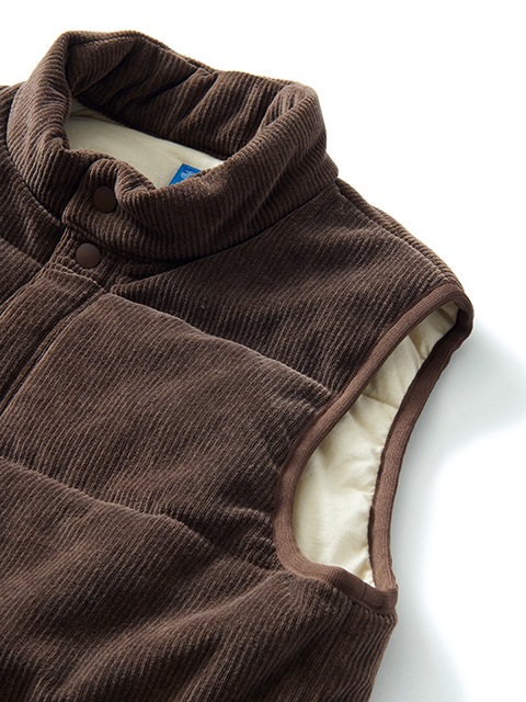 ニットコーデュロイ×光電子 ポカポカベスト [2025 Fall/Winter]