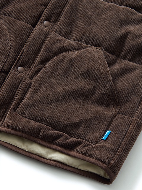 ニットコーデュロイ×光電子 ポカポカベスト [2025 Fall/Winter]