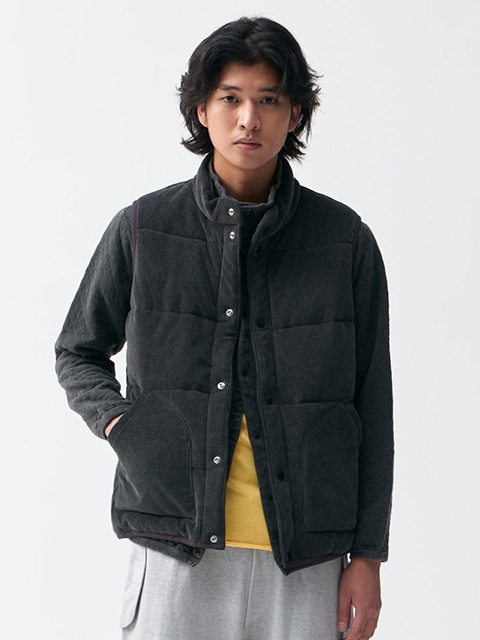 ニットコーデュロイ×光電子 ポカポカベスト [2025 Fall/Winter]