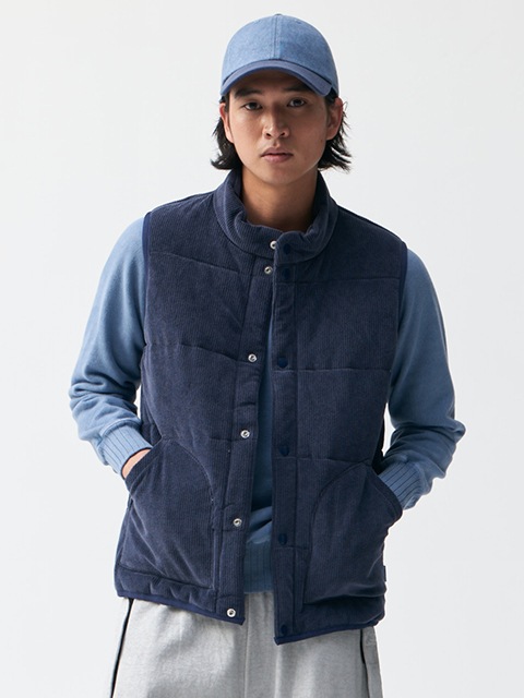 ニットコーデュロイ×光電子 ポカポカベスト [2025 Fall/Winter]