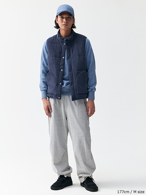 ニットコーデュロイ×光電子 ポカポカベスト [2025 Fall/Winter]