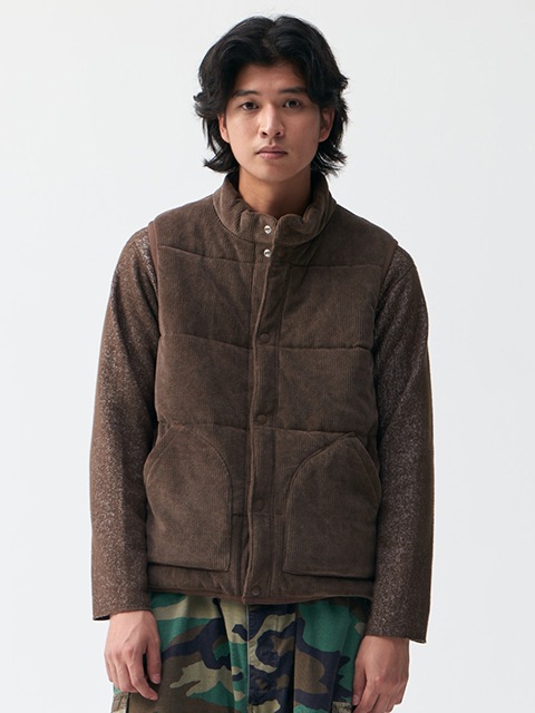 ニットコーデュロイ×光電子 ポカポカベスト [2025 Fall/Winter]