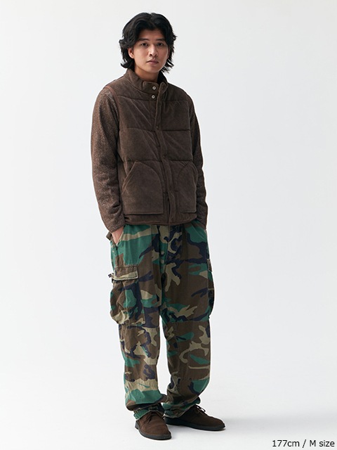 ニットコーデュロイ×光電子 ポカポカベスト [2025 Fall/Winter]