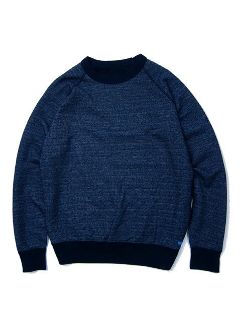 リバーシブルヘザーラグランクルースウェットシャツ [2016 Fall/Winter]
