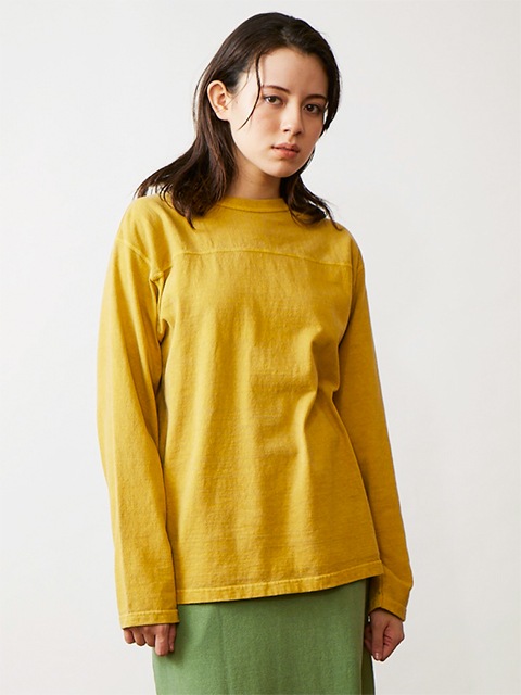 ヘビージャージーロングスリーブフットボールＴシャツ [2021 Fall/Winter]