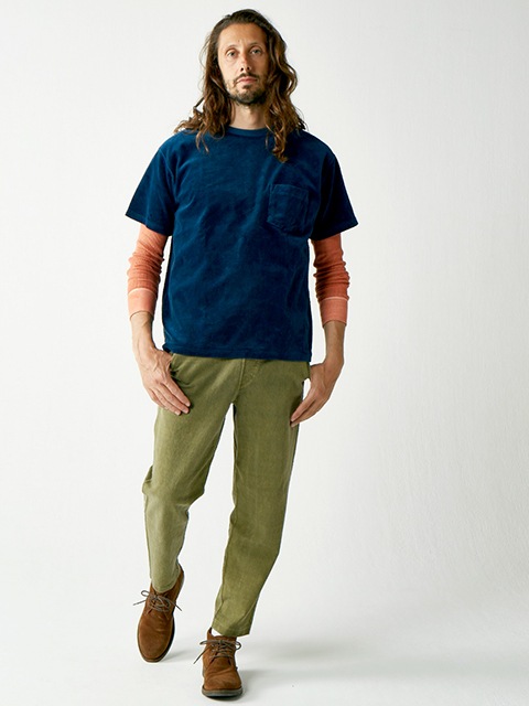 ベロアショートスリーブポケットTシャツ [2019 Spring]