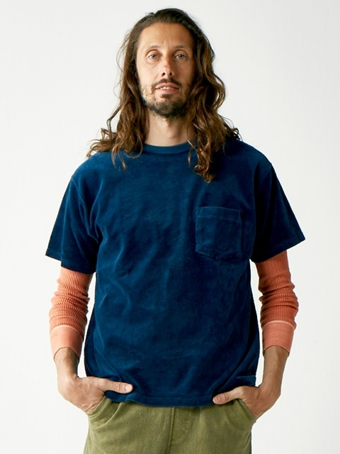 ベロアショートスリーブポケットTシャツ [2019 Spring]