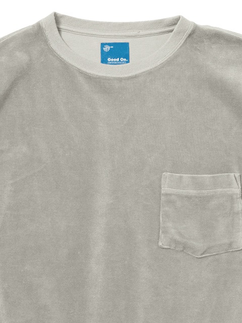 ベロアショートスリーブポケットTシャツ [2019 Spring]