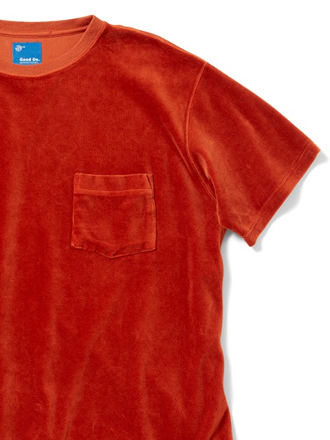 ベロアショートスリーブポケットTシャツ [2019 Spring]