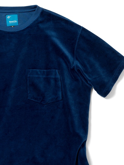 ベロアショートスリーブポケットTシャツ [2019 Spring]