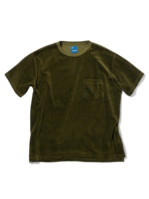 ベロアショートスリーブポケットTシャツ [2019 Spring]