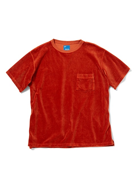 ベロアショートスリーブポケットTシャツ [2019 Spring]