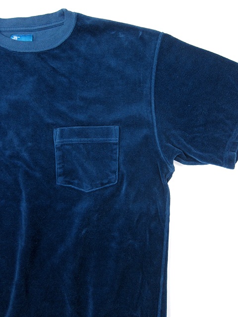 ベロアショートスリーブポケットTシャツ [2019 Spring]