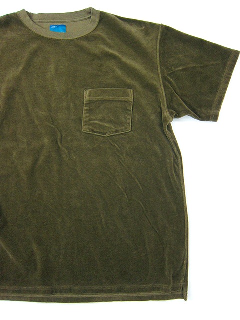 ベロアショートスリーブポケットTシャツ [2019 Spring]