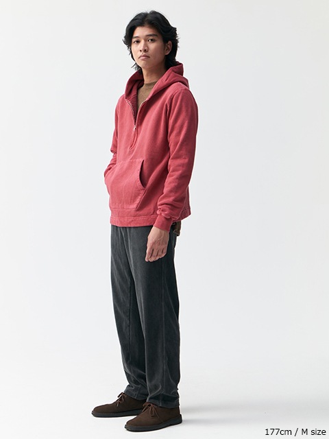 ラフハーフジッププルオーバーフードスウェット [2025 Fall/Winter]