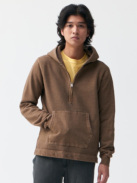 ラフハーフジッププルオーバーフードスウェット [2025 Fall/Winter]
