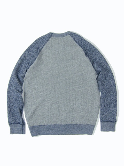 2トーンラグランクルースウェットシャツ [2016 Fall/Winter]