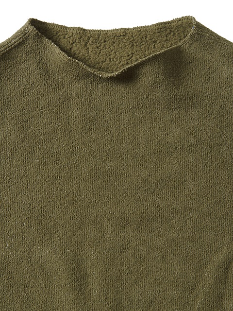 [WOMEN'S] カットオフフリースワンピース [2021 Fall/Winter]