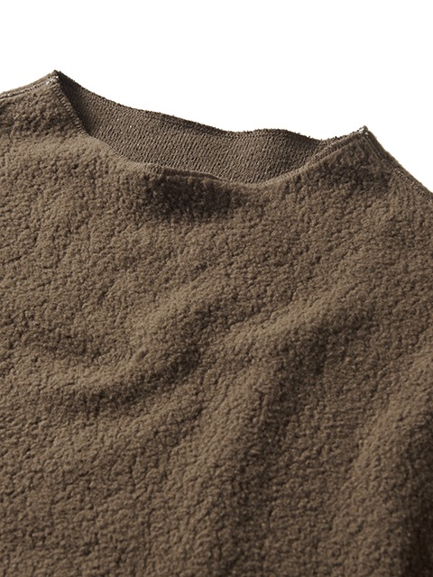 [WOMEN'S] カットオフフリースワンピース [2021 Fall/Winter]