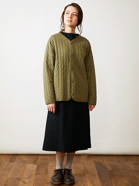 [WOMEN'S] カットオフフリースワンピース [2021 Fall/Winter]