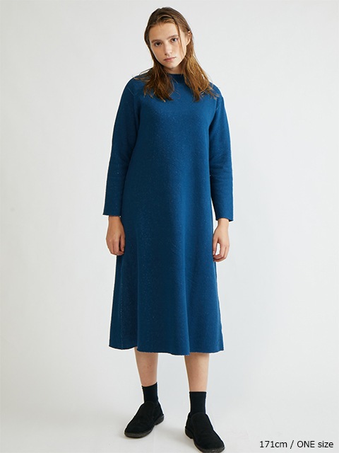 [WOMEN'S] カットオフフリースワンピース [2021 Fall/Winter]
