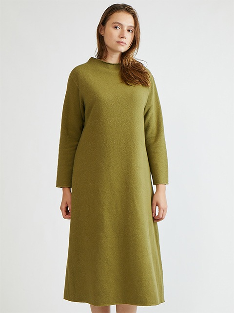 [WOMEN'S] カットオフフリースワンピース [2021 Fall/Winter]