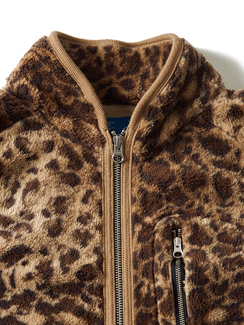 レオパードボアフリーダムジャケット [2021 Fall/Winter]