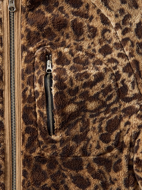 レオパードボアフリーダムジャケット [2021 Fall/Winter]