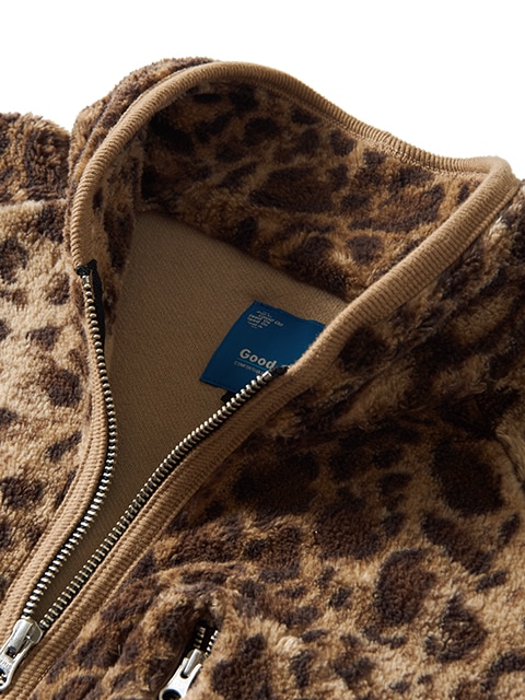 レオパードボアフリーダムジャケット [2021 Fall/Winter]