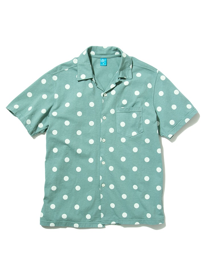 ドットショートスリーブオープンTシャツ [2026 Summer]