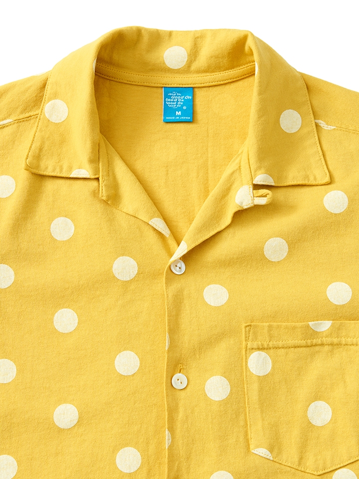 ドットショートスリーブオープンTシャツ [2026 Summer]