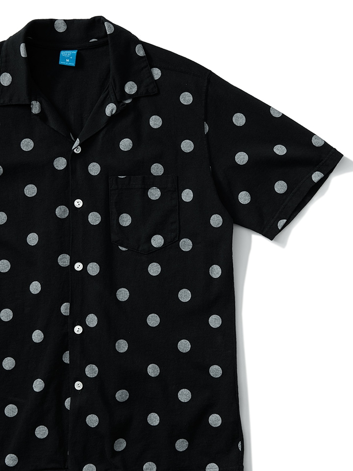 ドットショートスリーブオープンTシャツ [2026 Summer]