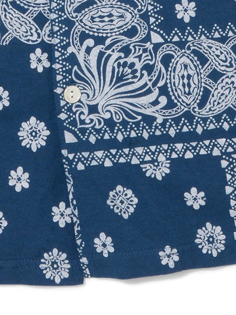 バンダナショートスリーブオープンTシャツ [2018 Spring/Summer]