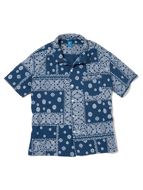 バンダナショートスリーブオープンTシャツ [2018 Spring/Summer]