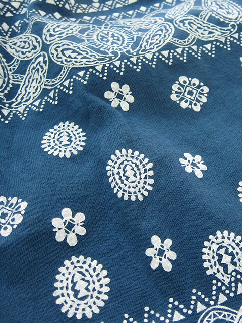 バンダナショートスリーブオープンTシャツ [2018 Spring/Summer]