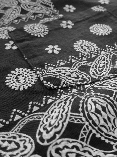 バンダナショートスリーブオープンTシャツ [2018 Spring/Summer]