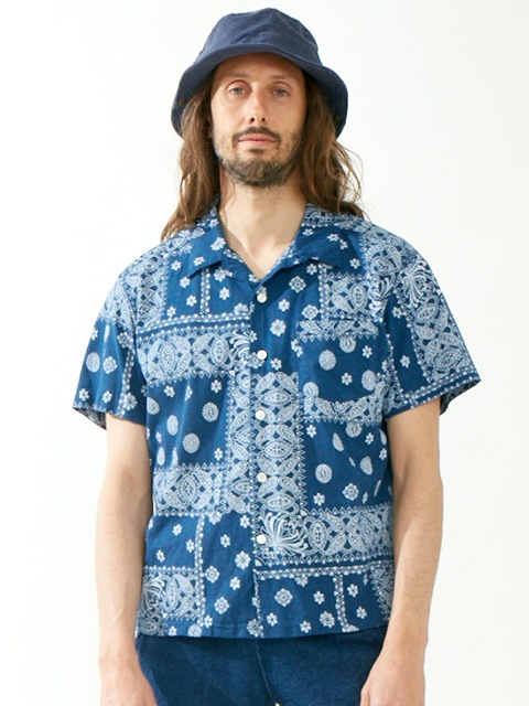 バンダナショートスリーブオープンTシャツ [2018 Spring/Summer]