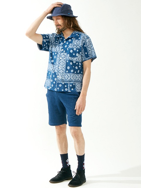 バンダナショートスリーブオープンTシャツ [2018 Spring/Summer]