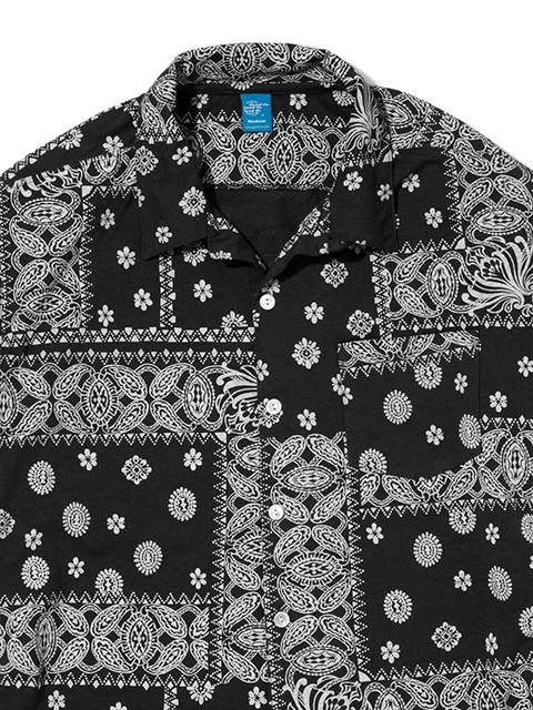 バンダナショートスリーブオープンTシャツ [2018 Spring/Summer]