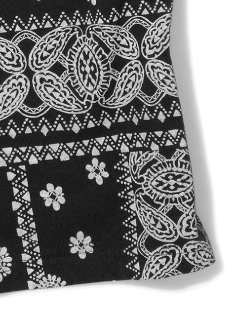バンダナショートスリーブオープンTシャツ [2018 Spring/Summer]