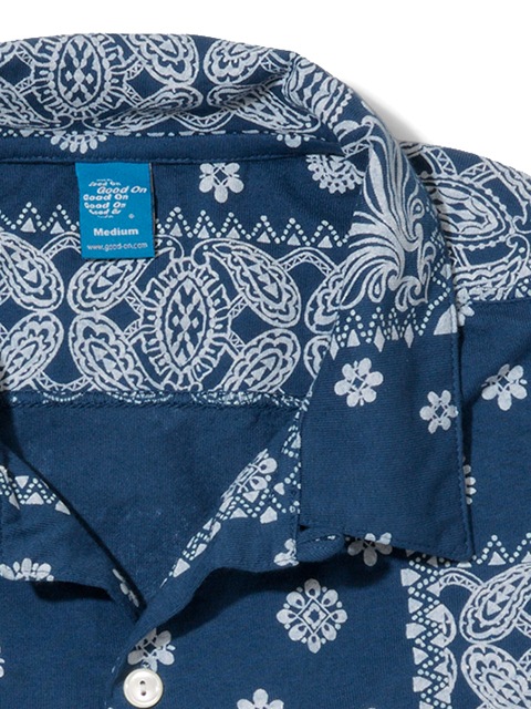 バンダナショートスリーブオープンTシャツ [2018 Spring/Summer]